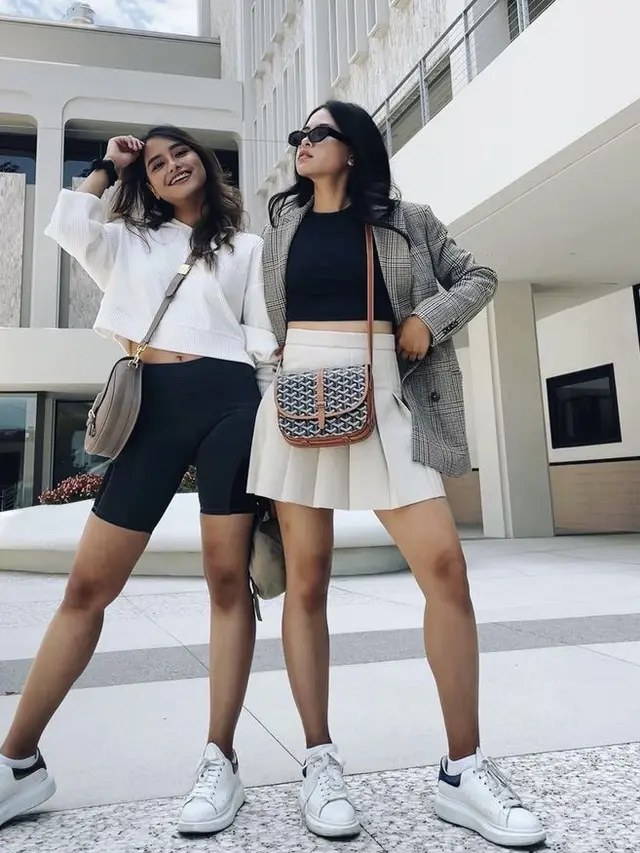 Gaya Fashionable Maudy Ayunda dan Sang Adik yang Sama-Sama Memesona dan Cerdas/dok.Instagram (@maudyayunda)