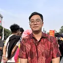 Dennis Adhiswara Ikut Demo di Tugu Tani, Siap Vokal soal Karhutla di Medsos