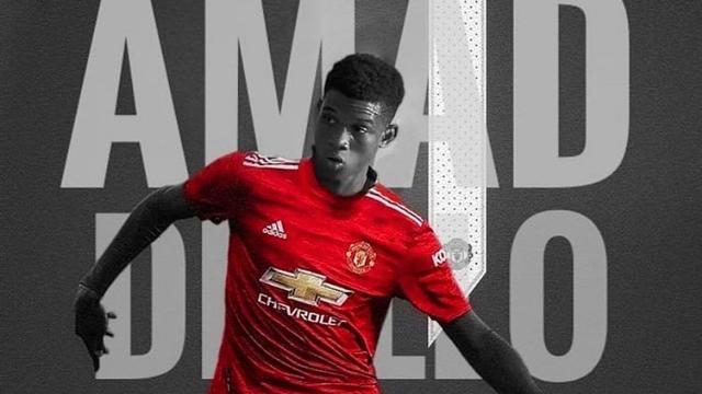 Manchester United - MU - Amad Diallo