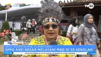 Menerjang Ombak Danau Sentani, Petugas SPPG Antar MBG dengan Kapal Cepat