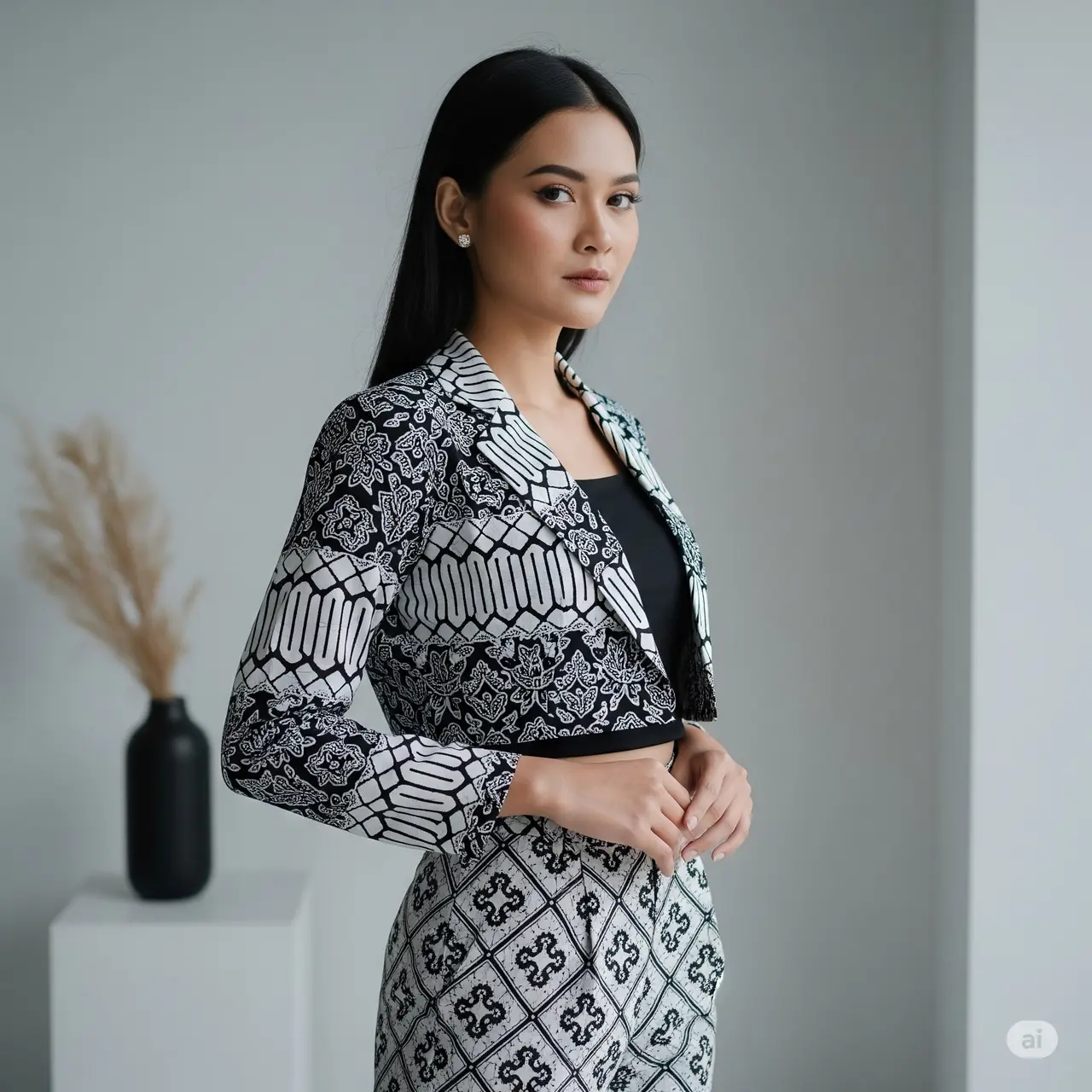 15 Outer Batik Wanita Layering Terbaik di 2025, Stylish, Unik, dan ...