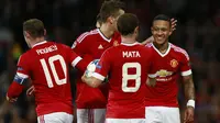Cuplikan Dua Gol Perdana Depay untuk MU