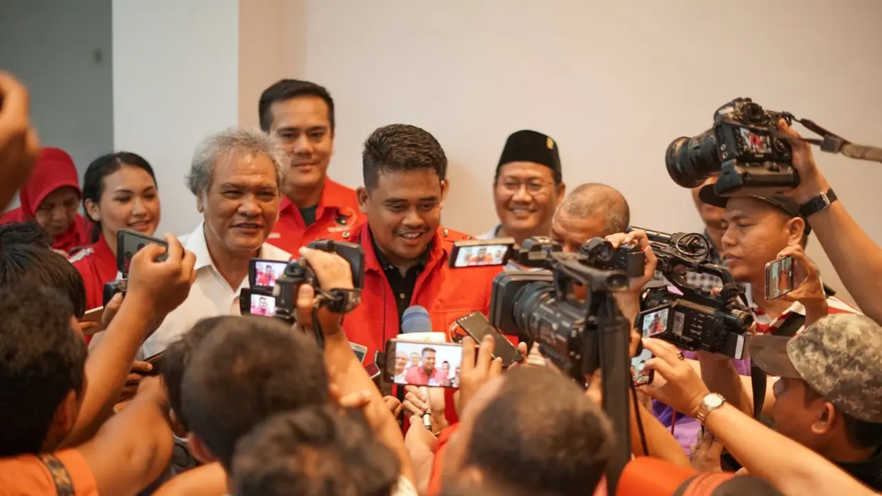 Bobby Nasution jadi kader PDI Perjuangan