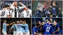 Berikut ini lima klub Eropa yang rajin mengirim pemain nya untuk dipinjamkan. (Foto Kolase AP)