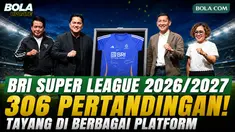 Direktur Emtek Media, Harsiwi Achmad, menjelaskan alur distribusi tayangan BRI Super League 2026/2027. Sebanyak 306 pertandingan dari 18 klub akan disiarkan melalui Indosiar, Vidio, dan Nex. Pertandingan yang tidak bisa disaksikan di Indosiar karena ...