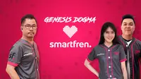Smartfren mendukung esports dengan bekerja sama tim Genesis Dogma, keduanya menggelar edukasi virtual seputar esports di Tanah Air (Foto: Smartfren)