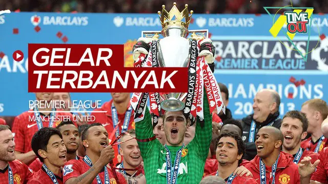 Berita video Time Out kali ini membahas 4 klub yang meraih gelar Premier League terbanyak, di mana Manchester United dengan 13 trofi juara.