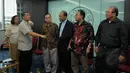 Sejumlah tokoh lintas agama memberikan pernyataan seputar penunjukan Komjen Budi Gunawan sebagai Kapolri oleh Presiden Joko Widodo di gedung PGI Jakarta, Sabtu (17/1/2015). (Liputan6.com/Herman Zakharia)