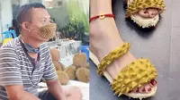 6 Potret Pemanfaatan Kulit Durian Ini Kelewat Unik, Ada-Ada Saja (IG/azuarinacreative/LempokDurianPontianak)