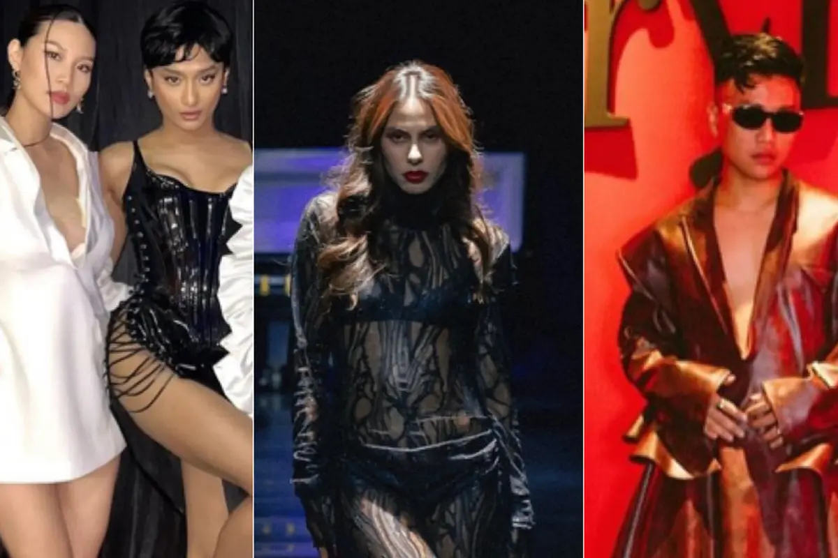 Gaya Edgy Para Tamu Fashion Show Harry Halim yang Terinspirasi Vampire