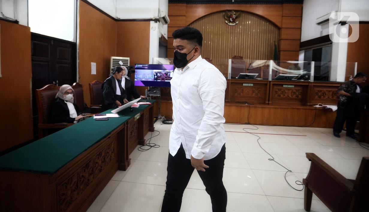 “Saya mau banding Yang Mulia,” tutur Shane menjawab pertanyaan hakim di PN Jaksel, Kamis (7/9/2023). (Liputan6.com/Johan Tallo)