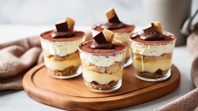 Resep Eclair Cake tanpa Oven yang Lembut dan Creamy