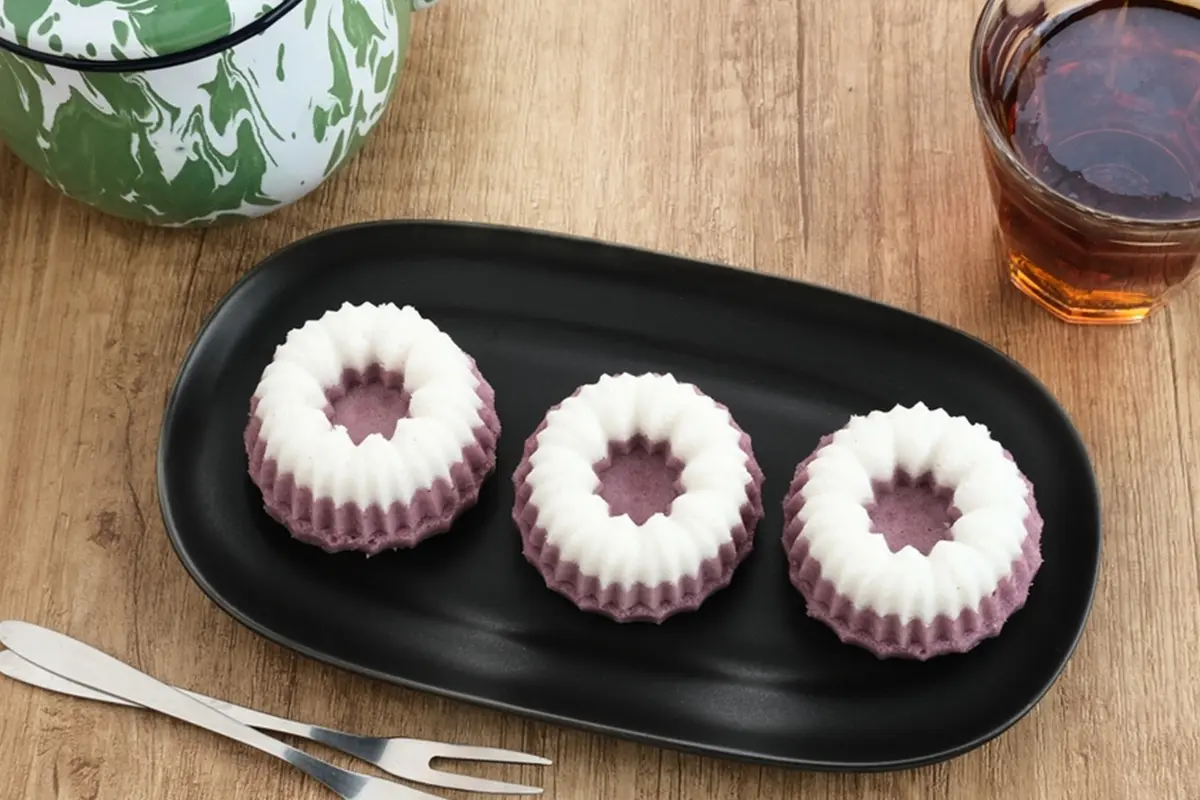 resep kue putu ayu ubi ungu