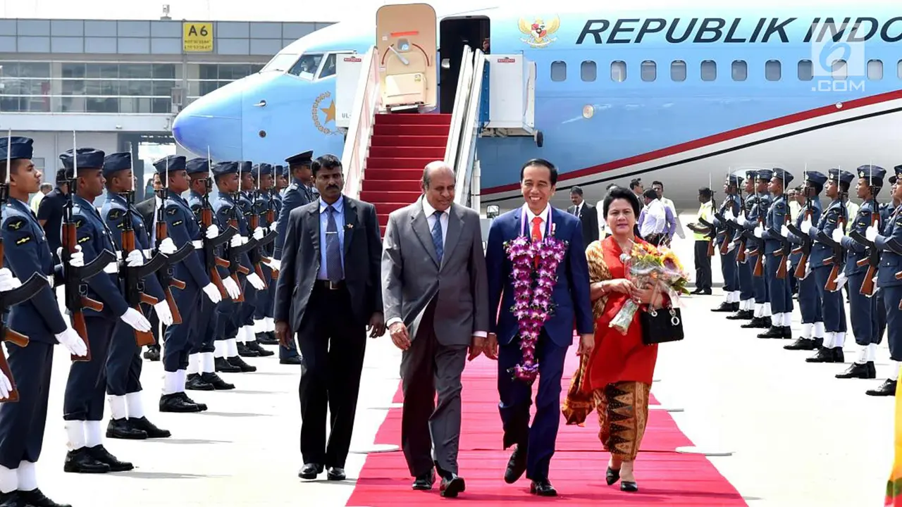 Jokowi Kunjungi Sri Lanka