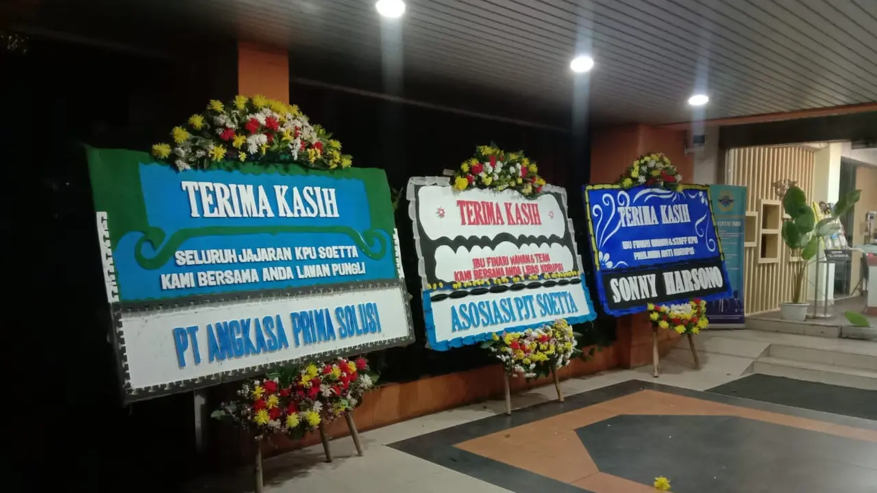 karangan bunga