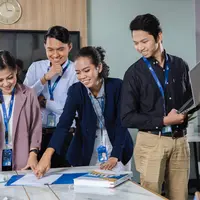 Ilustrasi lingkungan kerja di TASPEN. (Foto: Istimewa)