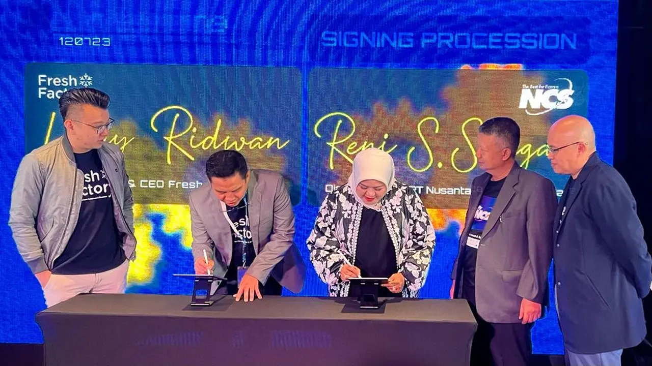 Kerja sama startup Fresh Factory dengan NCS mengembangkan layanan warehouse, cold chain fulfillment, dan logistik (Foto: Fresh Factory).
