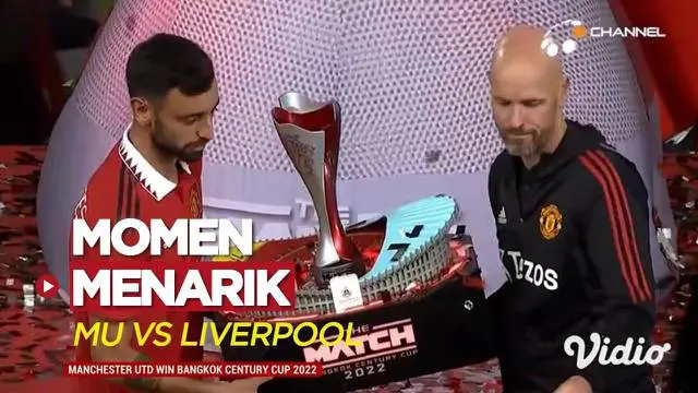 VIDEO: Termasuk Lob Goal dari Fred, Ini Dia Momen Menarik di Laga Pramusim Manchester United Vs Liverpool