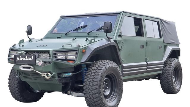 Maung Pindad, kendaraan taktis ringan 4x4 produksi PT Pindad (Persero) yang bakal jadi kendaraan operasional para menteri Kabinet Merah Putih.