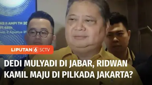 VIDEO: Partai Golkar Usung Dedi Mulyadi Maju di Pilgub Jabar, Kang Emil Maju di Pilgub Jakarta?