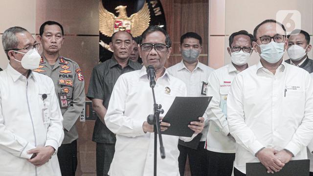 Menko Polhukam Bersama Wakil Ketua KPK Jelaskan Kondisi Papua Pasca Lukas Enembe Jadi Tersangka Korupsi