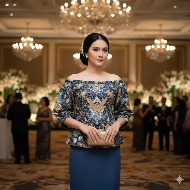 7 Model Atasan Batik Buat Kondangan yang Elegan, Modern dan Siap Menunjang Penampilan di Acara Spesial