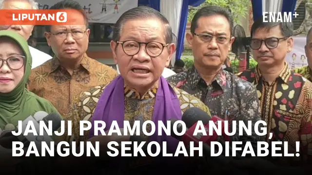 VIDEO: Pramono Anung Janji Bakal Bangun Sekolah Difabel di Jakarta Utara