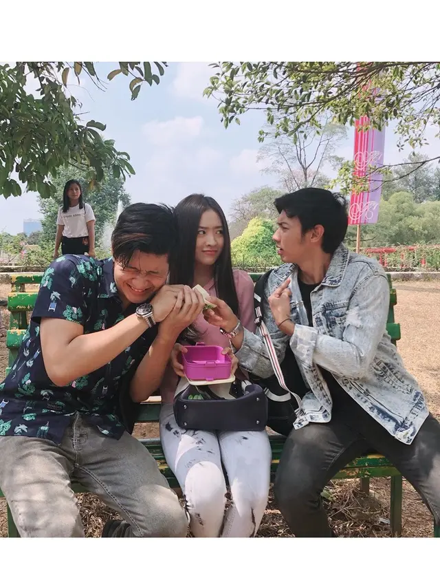 Main Sinetron Bareng, Ini 6 Momen Keakraban Natasha Wilona dan Caesar Hito