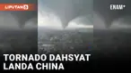 Tornado Dahsyat Landa Shandong China, Satu Orang Tewas dan 79 Orang Luka-Luka