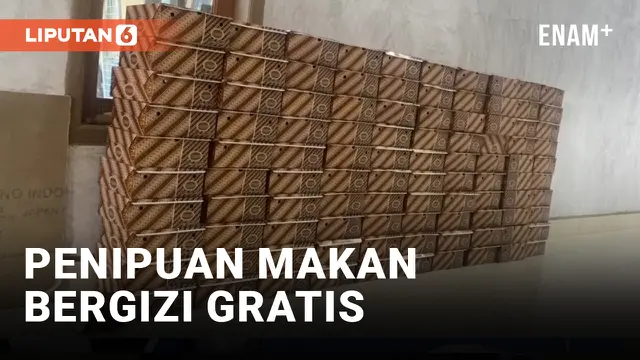 Rugi 40 Juta! Vendor Makanan di Sumbar Kena Tipu Makan Bergizi Gratis