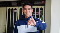 Gelandang PSIS, Septian David Maulana, ikut ambil bagian dalam Pilkada di kampung halamannya di Gunungpati, Kota Semarang, Rabu (12/9/2020). (Dok. PSIS Semarang))