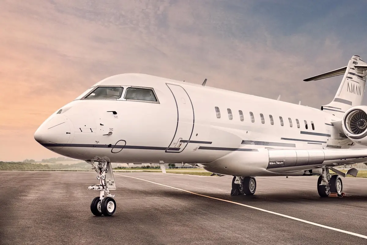 Aman Private Jet Journey