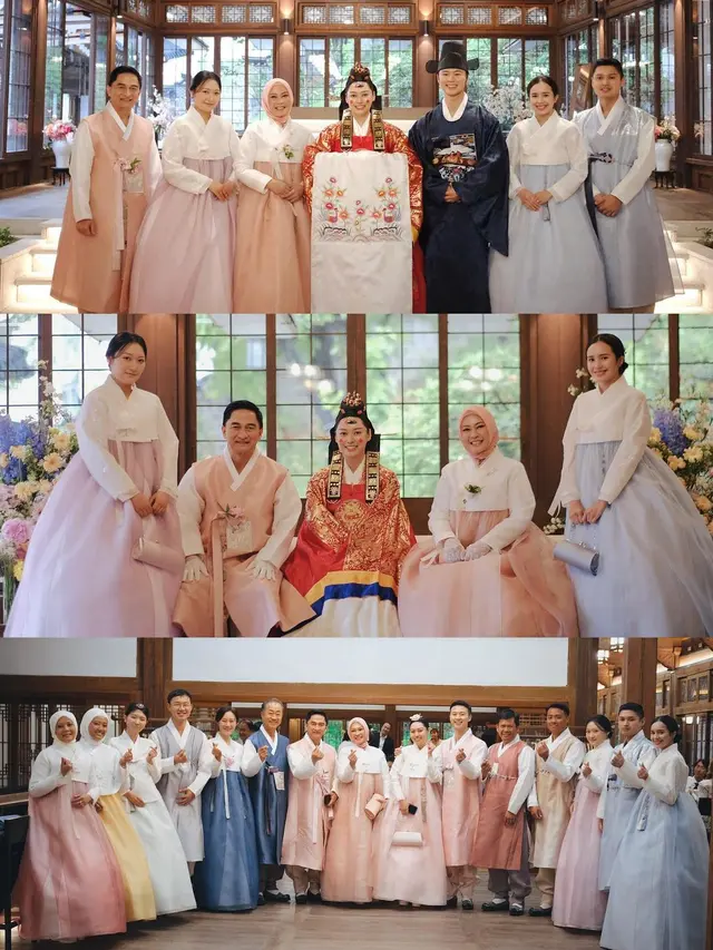 Potret Beby Tsabina hadiri anniversary pernikahan calon kakak ipar (Sumber: Instagram/@bebytsabina)