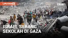 Serangan Israel ke Sekolah di Gaza Tewaskan 30 Orang
