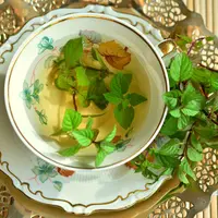 ilustrasi teh mint/Image by congerdesign from Pixabay