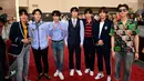 Seperti diketahui, ada kata dalam lirik lagu Fake Love yang harus diganti. Kata itu adalah 'naega', sebenarnya kata ini bearti 'aku' dalam bahasa Korea. (AFP/Matt Winkelmeyer/GETTY IMAGES NORTH AMERICA)