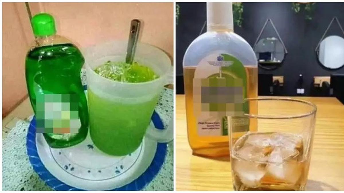 6 Potret Minuman Seperti dari Sabun Ini Tampak Menyegarkan, Bikin Tepuk Jidat