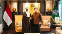 Erick Thohir Dikunjungi Dubes Bahrain, Jamin Timnas Indonesia Jadi Tuan Rumah yang Baik: Sudah Ditunjukkan Lawan Jepang dan Arab Saudi