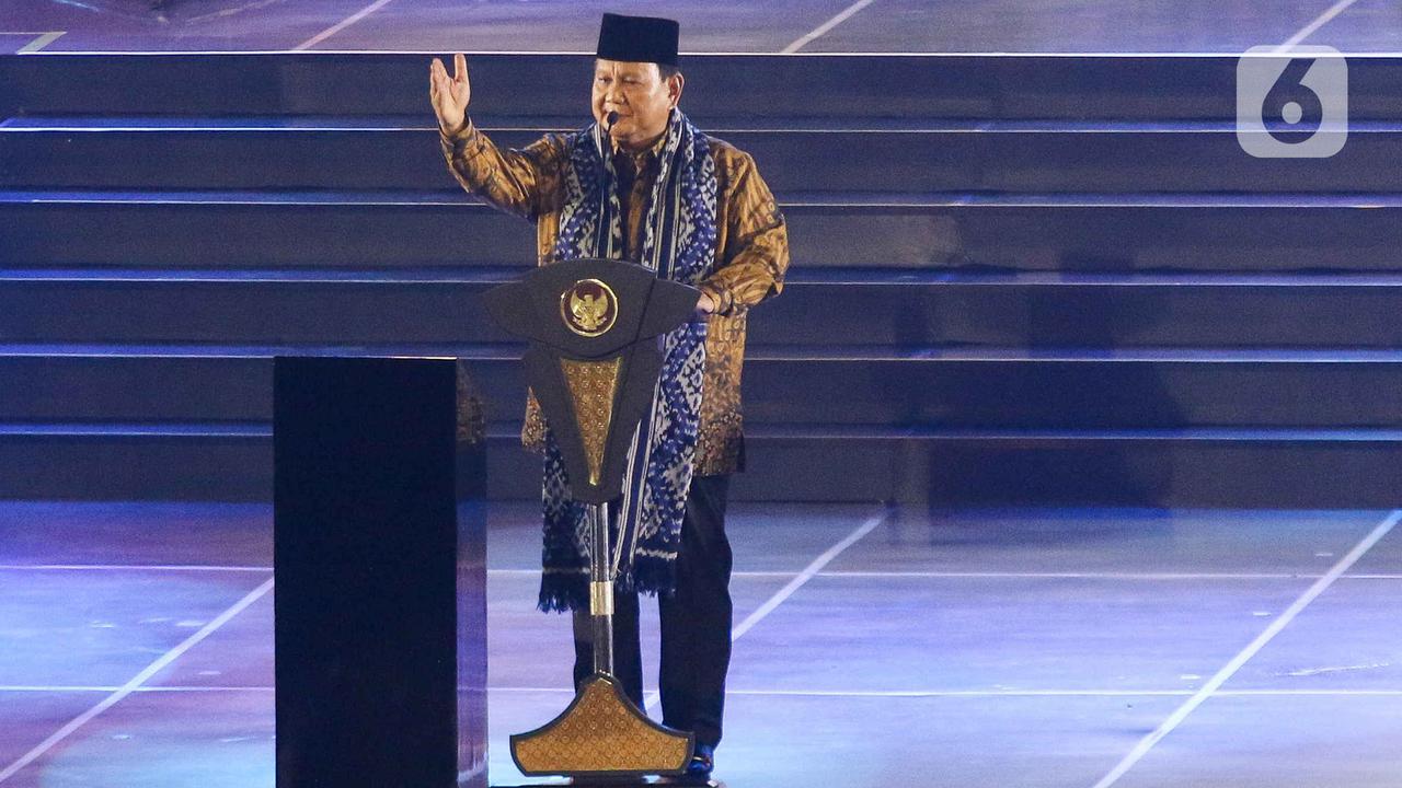 Momen Presiden Prabowo Subianto Hadiri Perayaan Natal Nasional 2024