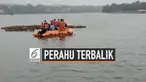 Perahu yang digunakan untuk perayaan keagamaan terbalik di sebuah danau, India Tengah. Perahu terbalik saat jemaah membenamkan patung besar dewa Ganesha di danau tersebut. Sekitar 11 jemaah ditemukan tewas tenggelam.