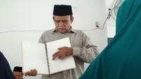 Para penyandang tuna netra di Medan rutin tadarus Alquran (Liputa6.com / Reza Efendi)