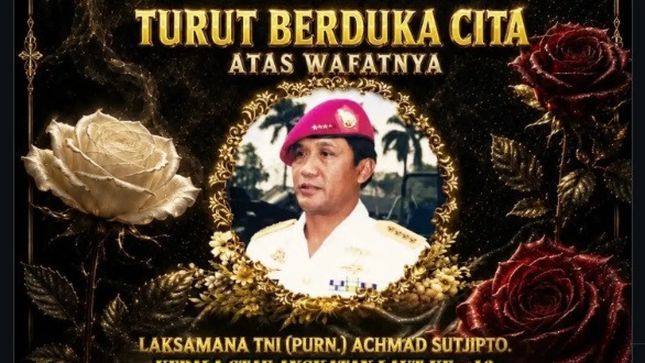 Kepala Staf Angkatan Laut (KSAL) ke-16 Laksamana TNI (Purn.) Achamad Sutjipto, meninggal dunia (@marinir_tni_al)