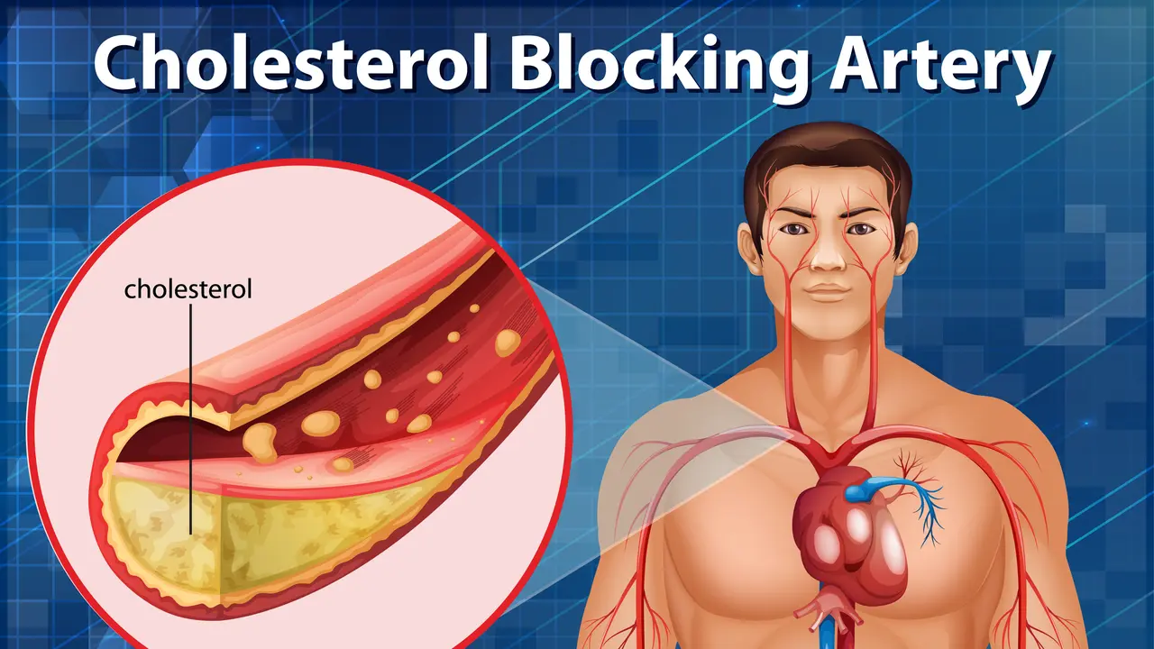 Ilustrasi kolesterol dalam tubuh