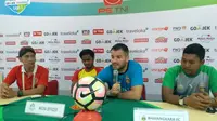 Konfrensi pers PS TNI vs Bhayangkara FC (istimewa)