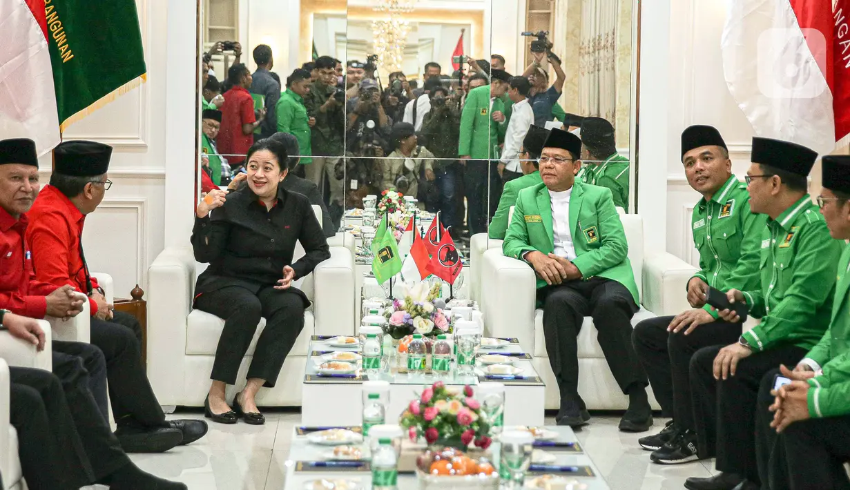 Bahkan, Gubernur Jawa Tengah itu mengatakan, jika nuansa kemenangan di Pilpres 2024 sudah terasa. (Liputan6.com/Faizal Fanani)