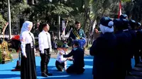 Penerimaan Mahasiswa Baru UB Berjalan Inklusif, Maba Ditugaskan Bikin Video Perkenalan dengan Bahasa Isyarat. Foto: UB.