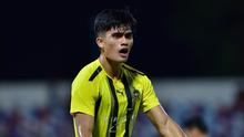 Striker Timnas Indonesia, Ramadhan Sananta mencetak satu gol saat DPMM FC meraih kemenangan di markas Sabah FC dalam lanjutan Liga Super Malaysia 2025/2026 di Stadion Likas, Sabah, Sabtu (20/12/2025). (Instagram/m.ramadhansn)