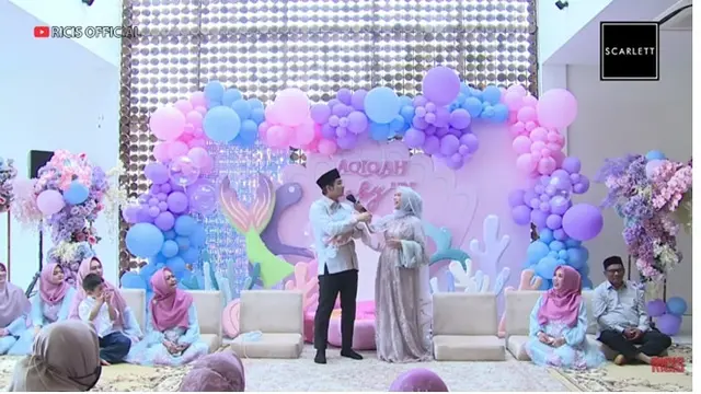 11 Momen Aqiqah Anak Ria Ricis dan Teuku Ryan, Umumkan Nama Sang Putri