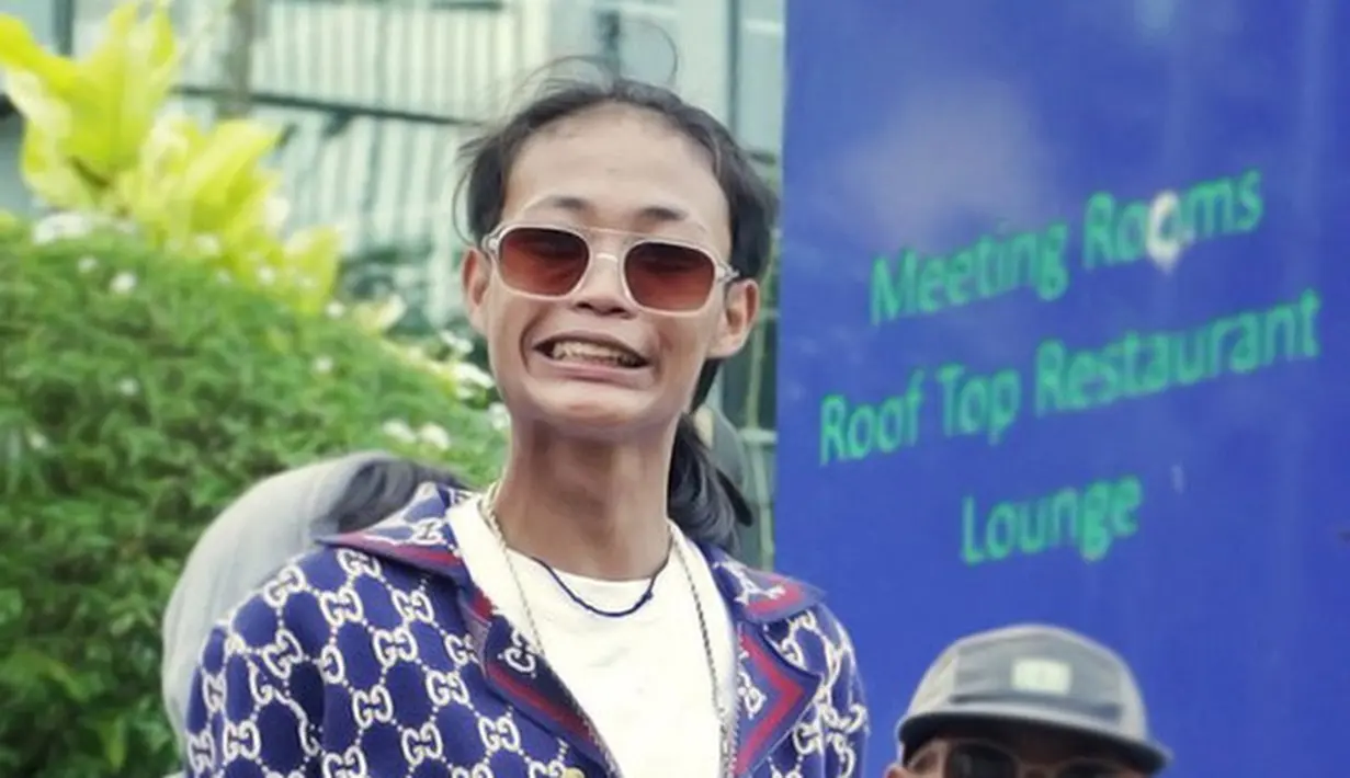 <p>Foto: Bonge di Citayam Fashion Week. Hak Cipta: KapanLagi.com&reg;/Bambang E Ros/glk</p>