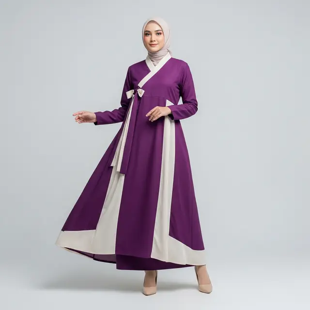 Model Gamis Hanbok Terbaru untuk Lebaran 2026